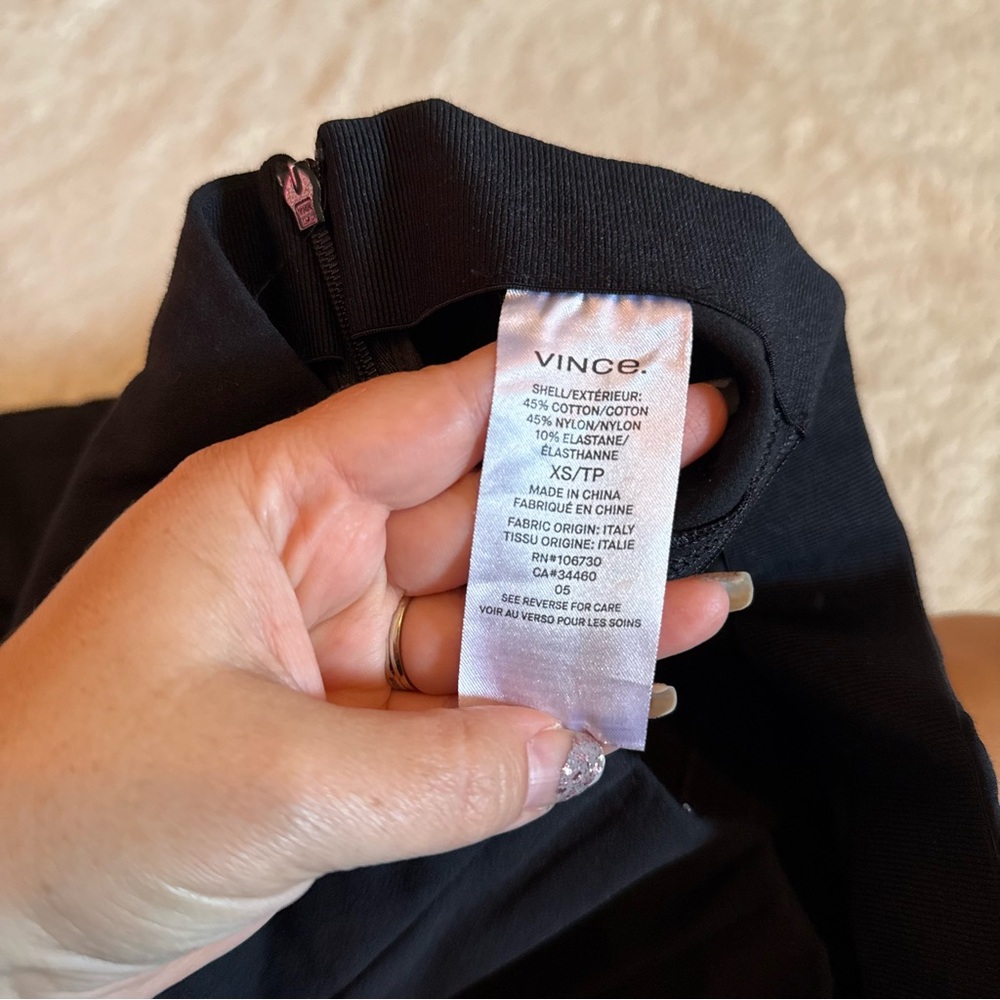 Vince stitch front seam ponte legging - Picture 8 of 9